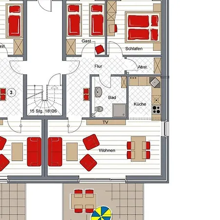 Apartman Achterhof 